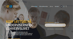 Desktop Screenshot of easv.dk